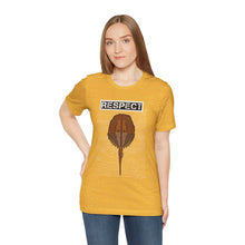 Load image into Gallery viewer, Respect The Horseshoe Crab Unisex Jersey Short Sleeve Tee
