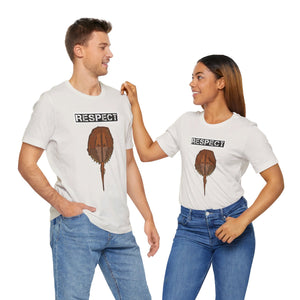 Respect The Horseshoe Crab Unisex Jersey Short Sleeve Tee