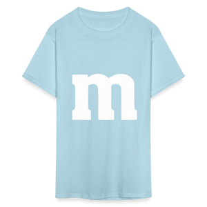 M&M T-Shirt- Just For Fun - powder blue