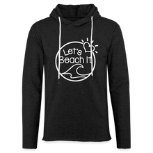 Load image into Gallery viewer, Unisex Lightweight Terry Hoodie - charcoal grey
