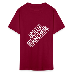 Jolly Rancher T-Shirt- Just For Fun - burgundy