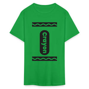 Crasyon Shirt- Just For Fun - bright green