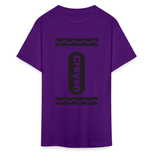 Crasyon Shirt- Just For Fun - purple