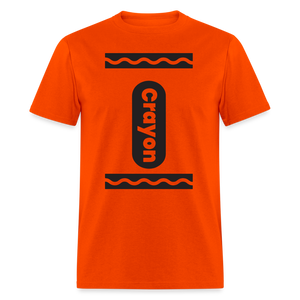 Crasyon Shirt- Just For Fun - orange