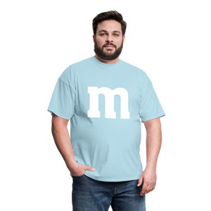 M&M T-Shirt- Just For Fun - powder blue