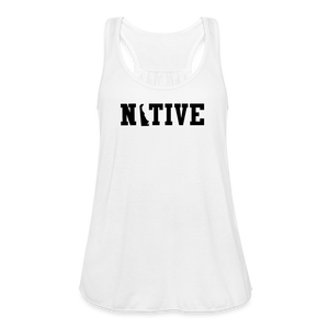 Native Women's Flowy Tank Top - white