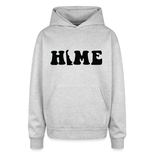 Delaware Home Oversized Hooded Sweatshirt - heather grey