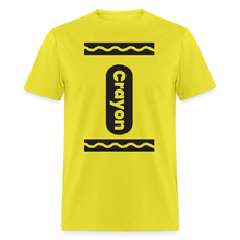 Load image into Gallery viewer, Crasyon Shirt- Just For Fun - yellow
