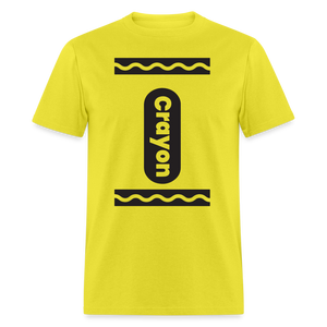 Crasyon Shirt- Just For Fun - yellow