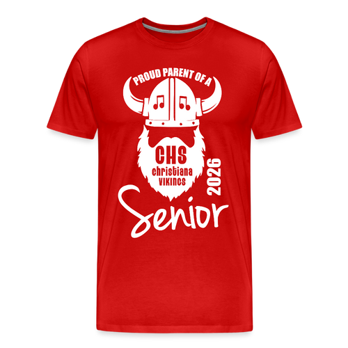 CHS Men's Premium T-Shirt - red