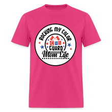 Load image into Gallery viewer, CHS Color Guard Mom T-Shirt - fuchsia
