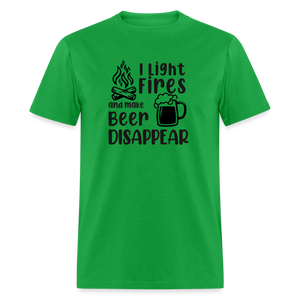 I Make Beer Disappear Classic T-Shirt - bright green