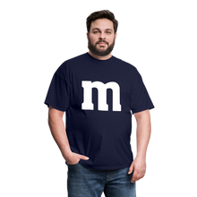 Load image into Gallery viewer, M&amp;M T-Shirt- Just For Fun - navy
