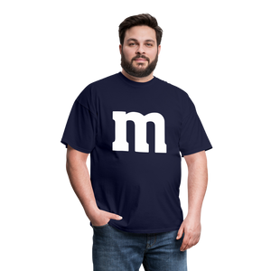 M&M T-Shirt- Just For Fun - navy