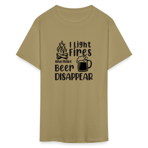 I Make Beer Disappear Classic T-Shirt - khaki