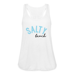 Salty Beach Tank Top - white