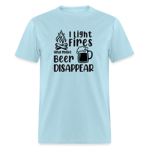 I Make Beer Disappear Classic T-Shirt - powder blue