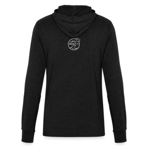 Let's Be Mermaids Hoodie Shirt - heather black