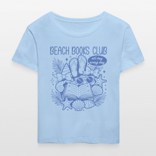 Load image into Gallery viewer, Beach Book Club Women’s Relaxed Organic T-Shirt - blue soul
