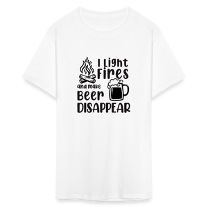 I Make Beer Disappear Classic T-Shirt - white