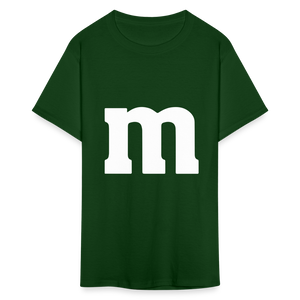 M&M T-Shirt- Just For Fun - forest green