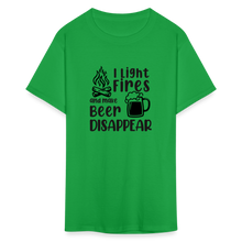 Load image into Gallery viewer, I Make Beer Disappear Classic T-Shirt - bright green
