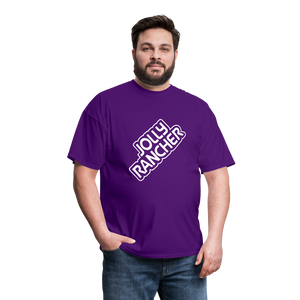 Jolly Rancher T-Shirt- Just For Fun - purple