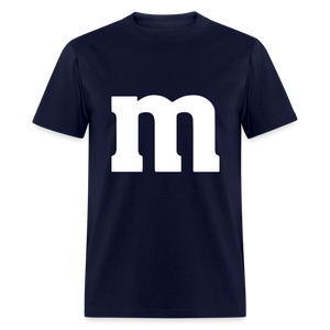 M&M T-Shirt- Just For Fun - navy