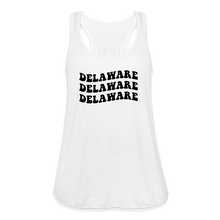 Load image into Gallery viewer, Delaware Women&#39;s Flowy Tank Top - white
