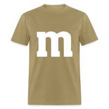 Load image into Gallery viewer, M&amp;M T-Shirt- Just For Fun - khaki
