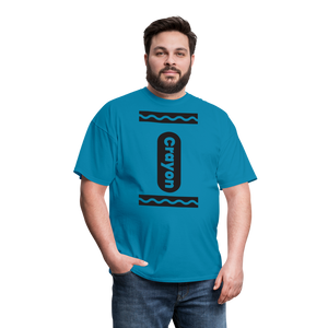 Crasyon Shirt- Just For Fun - turquoise