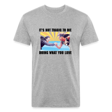 Load image into Gallery viewer, Doing What You Love (Point Break) Men&#39;s T-Shirt- Just For Fun - heather gray
