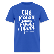 Load image into Gallery viewer, CHS COLOR GUARD SQUAD T-Shirt - royal blue
