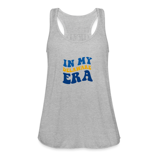 In My Delaware Era Women's Flowy Tank Top - heather gray