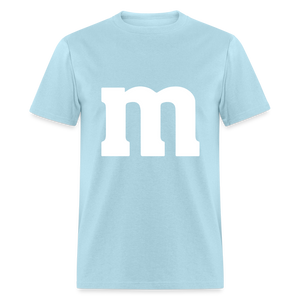 M&M T-Shirt- Just For Fun - powder blue