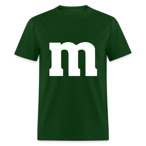 M&M T-Shirt- Just For Fun - forest green