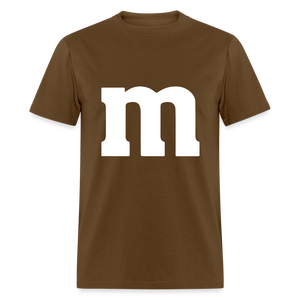 M&M T-Shirt- Just For Fun - brown