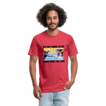 Load image into Gallery viewer, Doing What You Love (Point Break) Men&#39;s T-Shirt- Just For Fun - heather red
