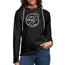 Load image into Gallery viewer, Unisex Lightweight Terry Hoodie - charcoal grey
