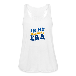 In My Delaware Era Women's Flowy Tank Top - white