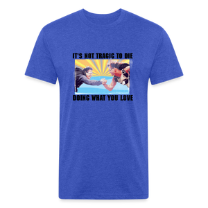 Doing What You Love (Point Break) Men's T-Shirt- Just For Fun - heather royal