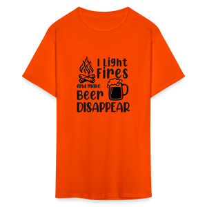 I Make Beer Disappear Classic T-Shirt - orange