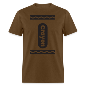 Crasyon Shirt- Just For Fun - brown