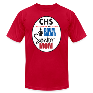 Unisex Jersey T-Shirt by Bella + Canvas - red