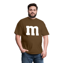 Load image into Gallery viewer, M&amp;M T-Shirt- Just For Fun - brown
