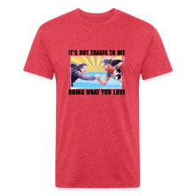 Load image into Gallery viewer, Doing What You Love (Point Break) Men&#39;s T-Shirt- Just For Fun - heather red
