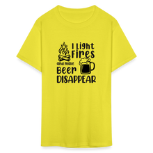 Load image into Gallery viewer, I Make Beer Disappear Classic T-Shirt - yellow
