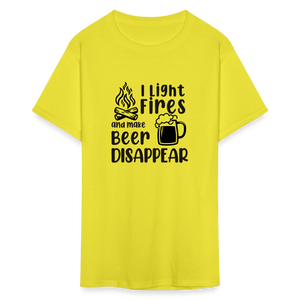 I Make Beer Disappear Classic T-Shirt - yellow