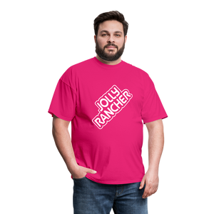 Jolly Rancher T-Shirt- Just For Fun - fuchsia