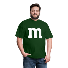 Load image into Gallery viewer, M&amp;M T-Shirt- Just For Fun - forest green
